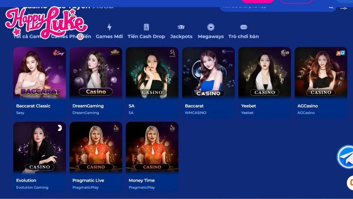 HappyLuke – Sòng bài trực tuyến và game slot đỉnh cao Châu Á [2026]